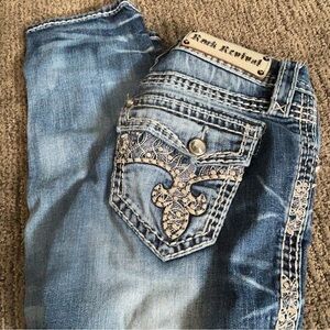 Rock Revival Straight cut jeans women's 25